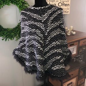 Alfred Dunner Pullover w. Faux Fur